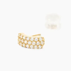 Histoire d'Or Boucles D'oreilles Jacquelene Rondes Or Jaune Oxyde De Zirconium* Boucles D'Oreilles|Boucles D'Oreilles Créoles