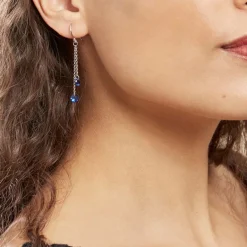 Histoire d'Or Boucles D'oreilles Lidiwine Argent Blanc Oxyde* Boucles D'Oreilles|Boucles D'Oreilles Fantaisie