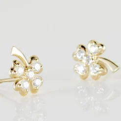 New Histoire d'Or Boucles D'oreilles Or Jaune Verdiane Oxydes