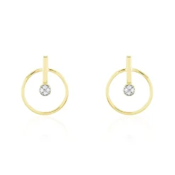Histoire d'Or Boucles D'oreilles Or Jaune Adrienn Diamants* Boucles D'Oreilles|Clous D'Oreilles