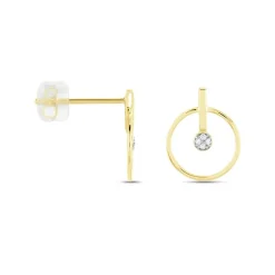 Histoire d'Or Boucles D'oreilles Or Jaune Adrienn Diamants* Boucles D'Oreilles|Clous D'Oreilles
