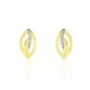 Histoire d'Or Boucles D'oreilles Or Jaune Sven Diamant