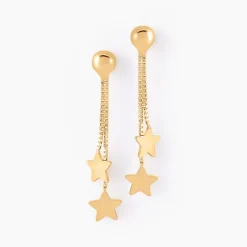 Histoire d'Or Boucles D'oreilles Pendantes Alphonsine Etoile Or Jaune* Boucles D'Oreilles|Boucles D'Oreilles Pendantes