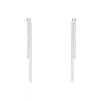 Histoire d'Or Boucles D'oreilles Pendantes Louanne Argent Blanc Oxyde De Zirconium* Boucles D'Oreilles|Boucles D'Oreilles Pendantes