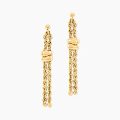 Histoire d'Or Boucles D'Oreilles Pendantes Jerry Or Jaune* Boucles D'Oreilles|Boucles D'Oreilles Pendantes