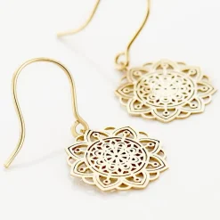 Clearance Histoire d'Or Boucles D'oreilles Pendantes Jovita Or Jaune