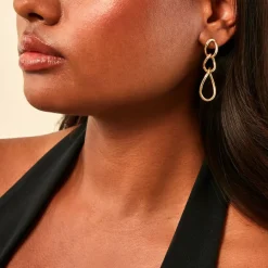 Histoire d'Or Boucles D'Oreilles Pendantes Edmondo Or Jaune* Boucles D'Oreilles|Boucles D'Oreilles Pendantes