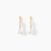 Histoire d'Or Boucles D'oreilles Pendantes Goutte Or Jaune Oxyde De Zirconium* Boucles D'Oreilles|Boucles D'Oreilles Pendantes
