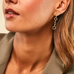 Histoire d'Or Boucles D'Oreilles Pendantes Ysia Or Jaune* Boucles D'Oreilles|Boucles D'Oreilles Pendantes