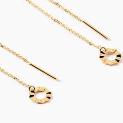 Histoire d'Or Boucles D'oreilles Pendantes Eclats Solaires Or Jaune* Boucles D'Oreilles|Boucles D'Oreilles Pendantes