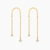 Histoire d'Or Boucles D'oreilles Pendantes Falling Star Or Jaune Oxyde De Zirconium* Boucles D'Oreilles|Boucles D'Oreilles Pendantes