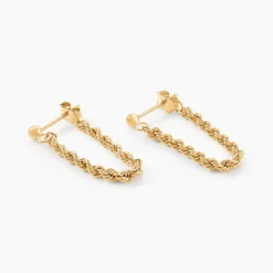Histoire d'Or Boucles D'oreilles Pendantes Jerry Or Jaune* Boucles D'Oreilles|Boucles D'Oreilles Pendantes