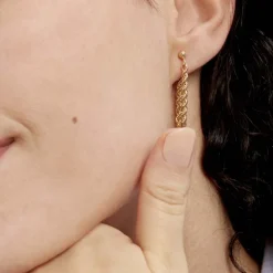 Histoire d'Or Boucles D'oreilles Pendantes Jerry Or Jaune* Boucles D'Oreilles|Boucles D'Oreilles Pendantes