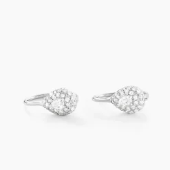 Histoire d'Or Boucles D'oreilles Pendantes Feyza Argent Blanc Oxyde De Zirconium* Boucles D'Oreilles|Boucles D'Oreilles Fantaisie