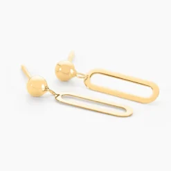 Histoire d'Or Boucles D'oreilles Pendantes Link Or Jaune* Boucles D'Oreilles|Boucles D'Oreilles Pendantes