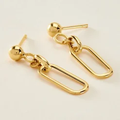 Histoire d'Or Boucles D'oreilles Pendantes Escape Or Jaune* Boucles D'Oreilles|Boucles D'Oreilles Pendantes
