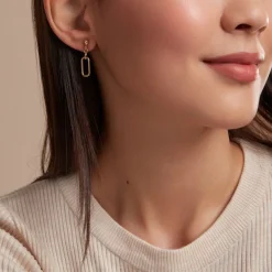 Histoire d'Or Boucles D'oreilles Pendantes Escape Or Jaune* Boucles D'Oreilles|Boucles D'Oreilles Pendantes