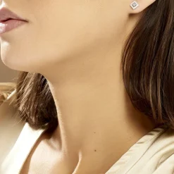 Histoire d'Or Boucles D'oreilles Pendantes Marie-elsa Argent  Oxyde De Zirconium* Boucles D'Oreilles|Boucles D'Oreilles Fantaisie