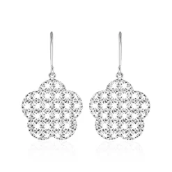 Histoire d'Or Boucles D'oreilles Pendantes Anya Or Blanc* Boucles D'Oreilles|Boucles D'Oreilles Pendantes