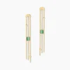 Histoire d'Or Boucles D'oreilles Pendantes Mirage Or Jaune Malachite* Boucles D'Oreilles|Boucles D'Oreilles Pendantes