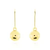 Clearance Histoire d'Or Boucles D'oreilles Pendantes Fidelia Boules Or Jaune