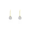 Histoire d'Or Boucles D'oreilles Pendantes Ursanne Or Jaune Diamants* Boucles D'Oreilles|Boucles D'Oreilles Pendantes