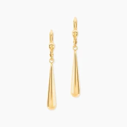 Discount Histoire d'Or Boucles D'Oreilles Pendantes Botum Or Jaune