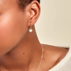 Histoire d'Or Boucles D'oreilles Pendantes Naïade Or Jaune Nacre* Boucles D'Oreilles|Boucles D'Oreilles Pendantes