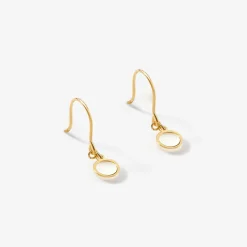Histoire d'Or Boucles D'oreilles Pendantes Naïade Or Jaune Nacre* Boucles D'Oreilles|Boucles D'Oreilles Pendantes