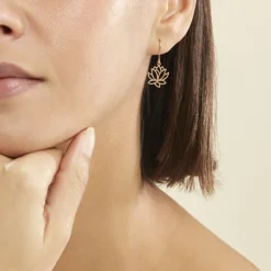 Histoire d'Or Boucles D'oreilles Pendantes Rosita Argent Rose* Boucles D'Oreilles|Boucles D'Oreilles Fantaisie