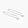 Histoire d'Or Boucles D'Oreilles Pendantes Loryne Argent Blanc Oxyde De Zirconium* Boucles D'Oreilles|Boucles D'Oreilles Fantaisie