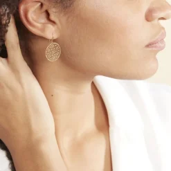 Histoire d'Or Boucles D'oreilles Pendantes Caterina Or Jaune* Boucles D'Oreilles|Boucles D'Oreilles Pendantes