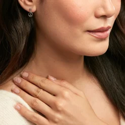 Histoire d'Or Boucles D'oreilles Pendantes Paz Argent Blanc* Boucles D'Oreilles|Boucles D'Oreilles Fantaisie