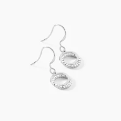 Histoire d'Or Boucles D'oreilles Pendantes Circus Argent Blanc Oxyde De Zirconium* Boucles D'Oreilles|Boucles D'Oreilles Fantaisie