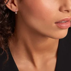 Histoire d'Or Boucles D'oreilles Pendantes Luminita Or Jaune Oxyde De Zirconium* Boucles D'Oreilles|Boucles D'Oreilles Pendantes