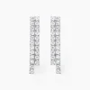 Online Histoire d'Or Boucles D'oreilles Pendantes Louann Argent Blanc Oxyde De Zirconium