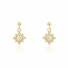 Histoire d'Or Boucles D'oreilles Pendantes Bobbie Plaqué Or Jaune Oxyde De Zirconium* Boucles D'Oreilles|Boucles D'Oreilles Fantaisie