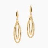 Discount Histoire d'Or Boucles D'Oreilles Pendantes Francisek Or Jaune