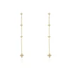 Histoire d'Or Boucles D'oreilles Pendantes Ziha Plaqué Or Jaune Oxyde De Zirconium* Boucles D'Oreilles|Boucles D'Oreilles Fantaisie
