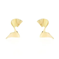 Histoire d'Or Boucles D'oreilles Pendantes Scarlett Acier Jaune* Boucles D'Oreilles|Boucles D'Oreilles Fantaisie