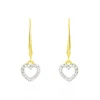 Histoire d'Or Boucles D'oreilles Pendantes Ursa Or Jaune Diamant* Boucles D'Oreilles|Boucles D'Oreilles Pendantes