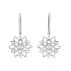 Histoire d'Or Boucles D'oreilles Pendantes Italane Or Blanc Diamant* Boucles D'Oreilles|Boucles D'Oreilles Pendantes