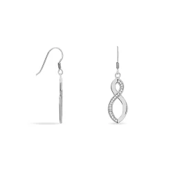 Histoire d'Or Boucles D'oreilles Pendantes Odile Argent Blanc Oxyde De Zirconium* Boucles D'Oreilles|Boucles D'Oreilles Fantaisie