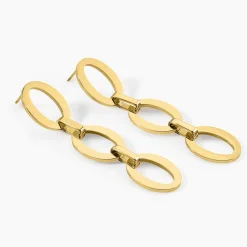 Histoire d'Or Boucles D'oreilles Pendantes Sprita Acier Doré* Boucles D'Oreilles|Boucles D'Oreilles Fantaisie