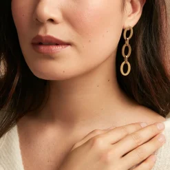 Histoire d'Or Boucles D'oreilles Pendantes Sprita Acier Doré* Boucles D'Oreilles|Boucles D'Oreilles Fantaisie