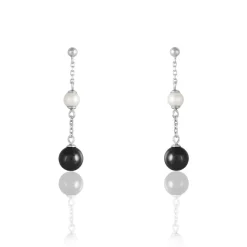 Histoire d'Or Boucles D'oreilles Pendantes Lucia Cera Argent Blanc Perle De Culture* Boucles D'Oreilles|Boucles D'Oreilles Fantaisie