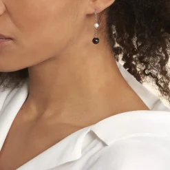 Histoire d'Or Boucles D'oreilles Pendantes Lucia Cera Argent Blanc Perle De Culture* Boucles D'Oreilles|Boucles D'Oreilles Fantaisie