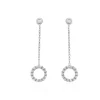 Histoire d'Or Boucles D'oreilles Pendantes Peytone Argent Blanc* Boucles D'Oreilles|Boucles D'Oreilles Fantaisie
