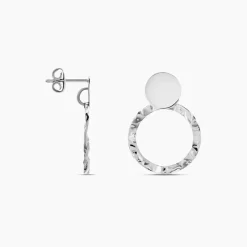 Histoire d'Or Boucles D'oreilles Pendantes Merrilie Argent Blanc* Boucles D'Oreilles|Boucles D'Oreilles Fantaisie