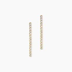 Best Histoire d'Or Boucles D'Oreilles Pendantes Ercole Or Jaune Oxyde De Zirconium